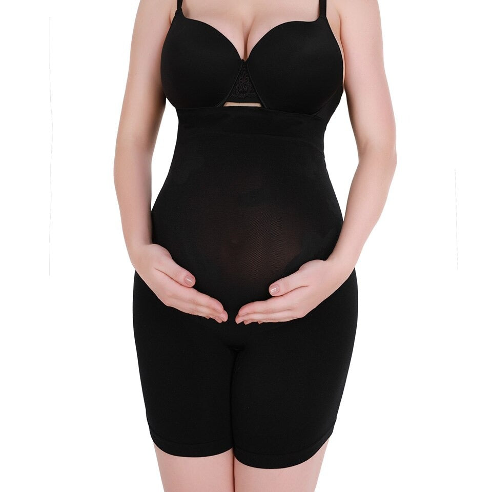 ComfortFit Maternity Support Shorts for Expecting Mothers