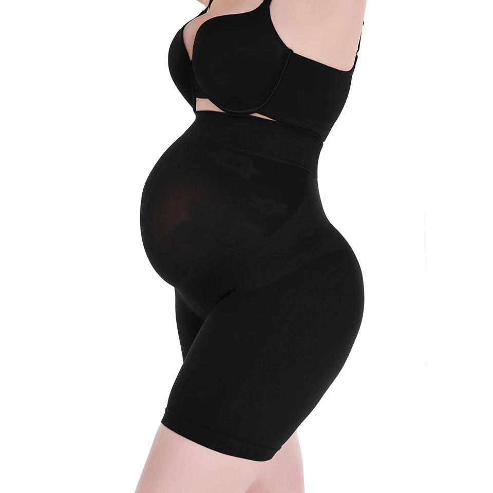 ComfortFit Maternity Support Shorts for Expecting Mothers