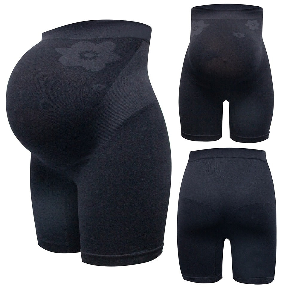 ComfortFit Maternity Support Shorts for Expecting Mothers
