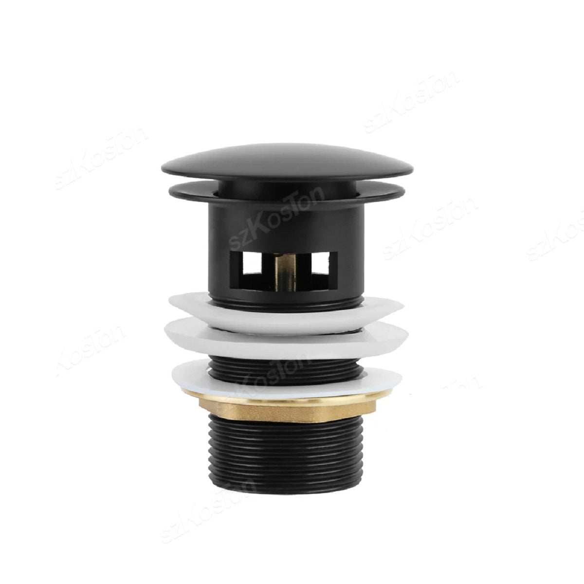 Brass Pop-Up Drain Stopper - Leak-Proof and Easy Installation