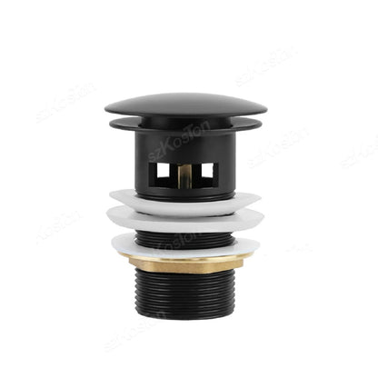 Brass Pop-Up Drain Stopper - Leak-Proof and Easy Installation