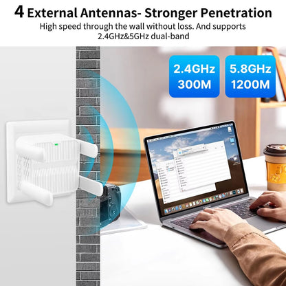 WiFi Range Extender for Enhanced Signal Strength