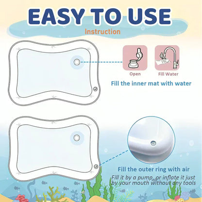 PurrSplash Play Mat | Fun Water Activity for Cats