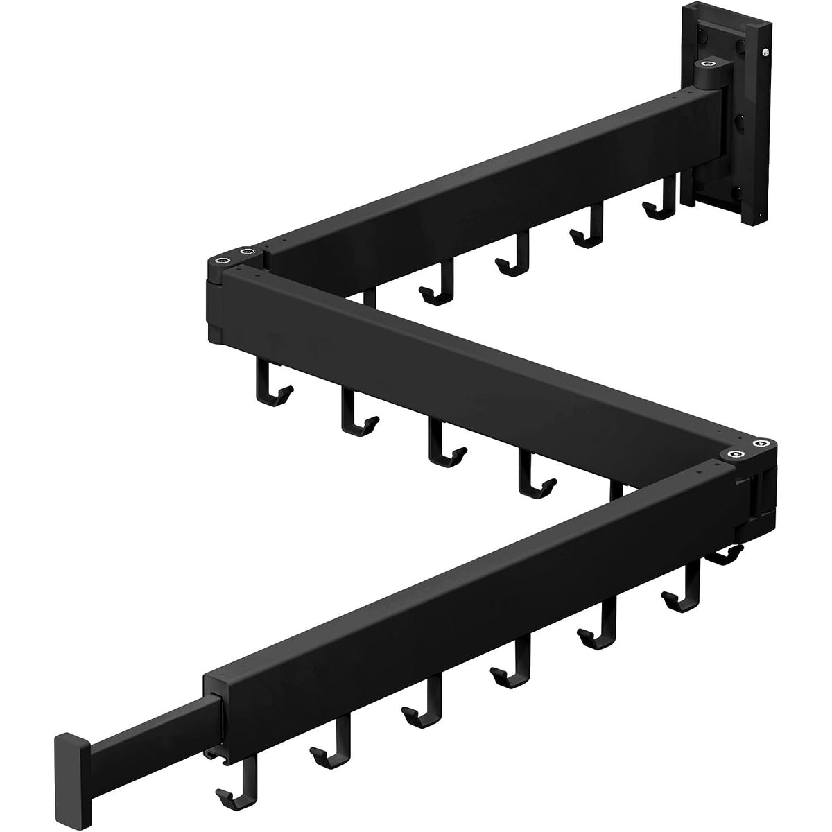 Clothes Drying Rack for Wall Installation