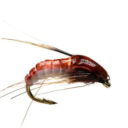 32-112 Piece Fly Fishing Lure Collection - Dry and Wet Flies with Box