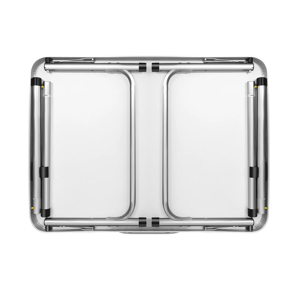 Portable Aluminum Camping Table - Compact Design with Height Adjustment
