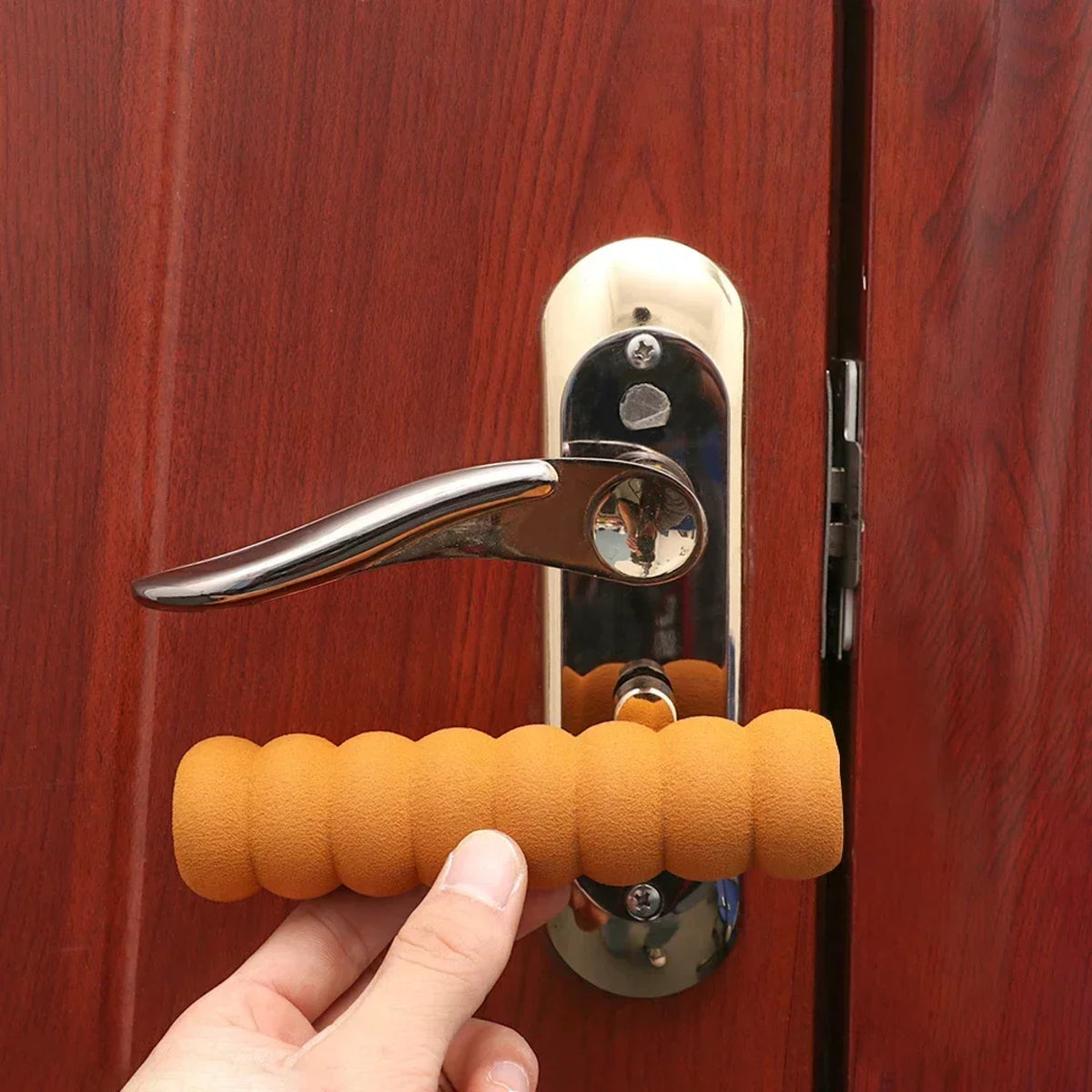 Soft Foam Door Stopper Pads - Safety Protectors for Babies and Furniture