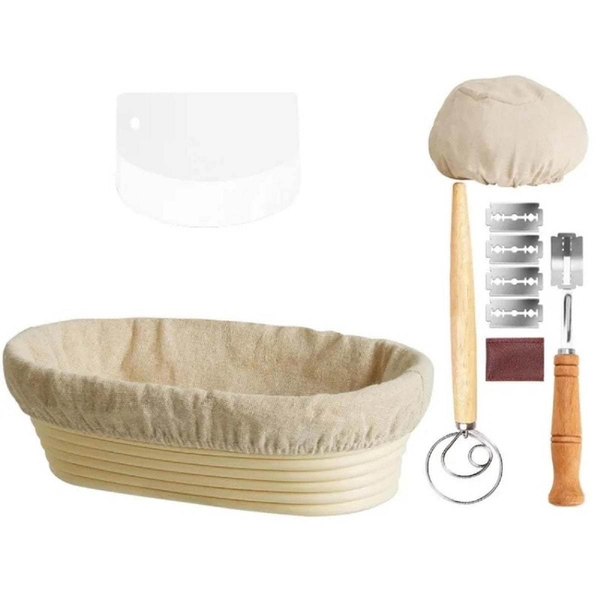 Proofing Basket Set for Yeast Starter Preparation