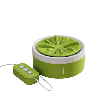 Compact Rotating Turbine Washer for Portable Use