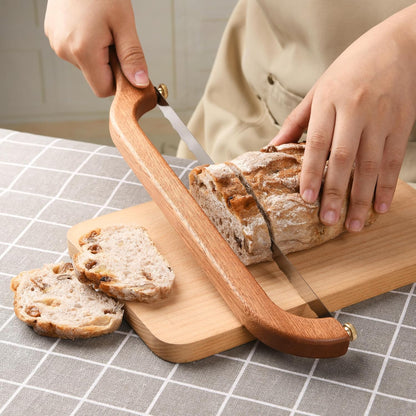 Homemade Bread Slicing Tool for Sourdough