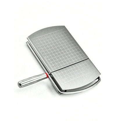 Cheese Cutter in Stainless Steel – Versatile Slicer with Measurement Scale