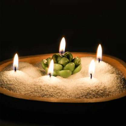 Snowflake Pearl White Sand Wax for Ice Flower DIY Candles