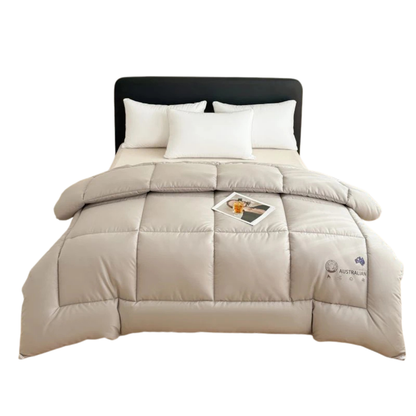 All-Season Thick Heating Blanket - Ultra-Fine Wool Quilt