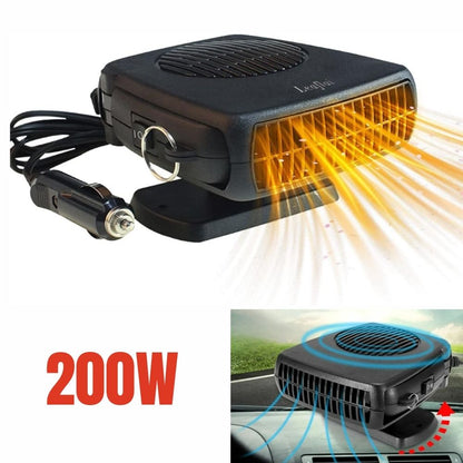 12V Portable Car Heater – 150W/300W Ceramic Fan Defroster & Warmer