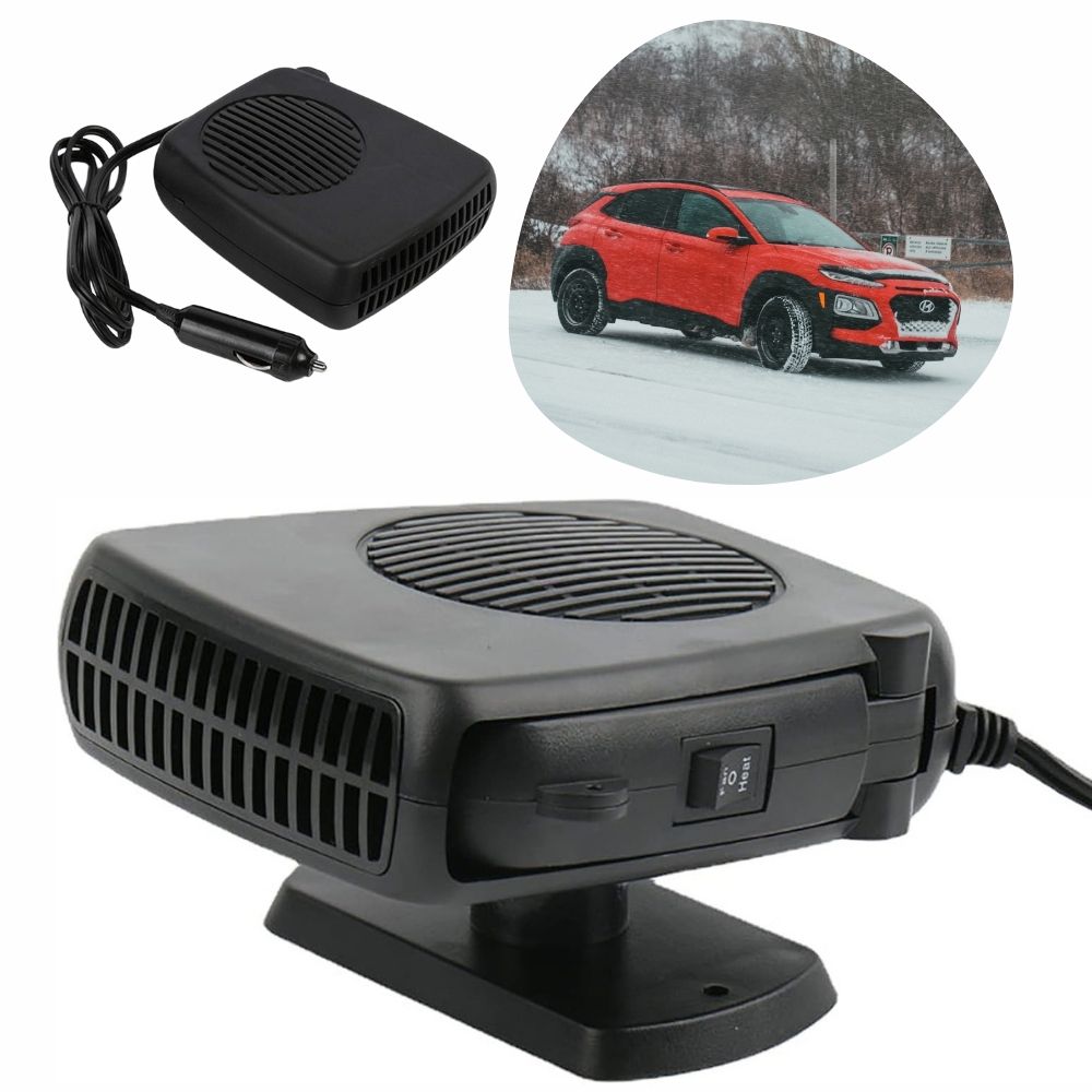 12V Portable Car Heater – 150W/300W Ceramic Fan Defroster & Warmer