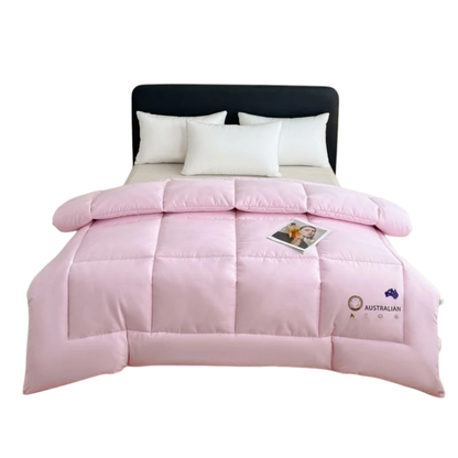 All-Season Thick Heating Blanket - Ultra-Fine Wool Quilt