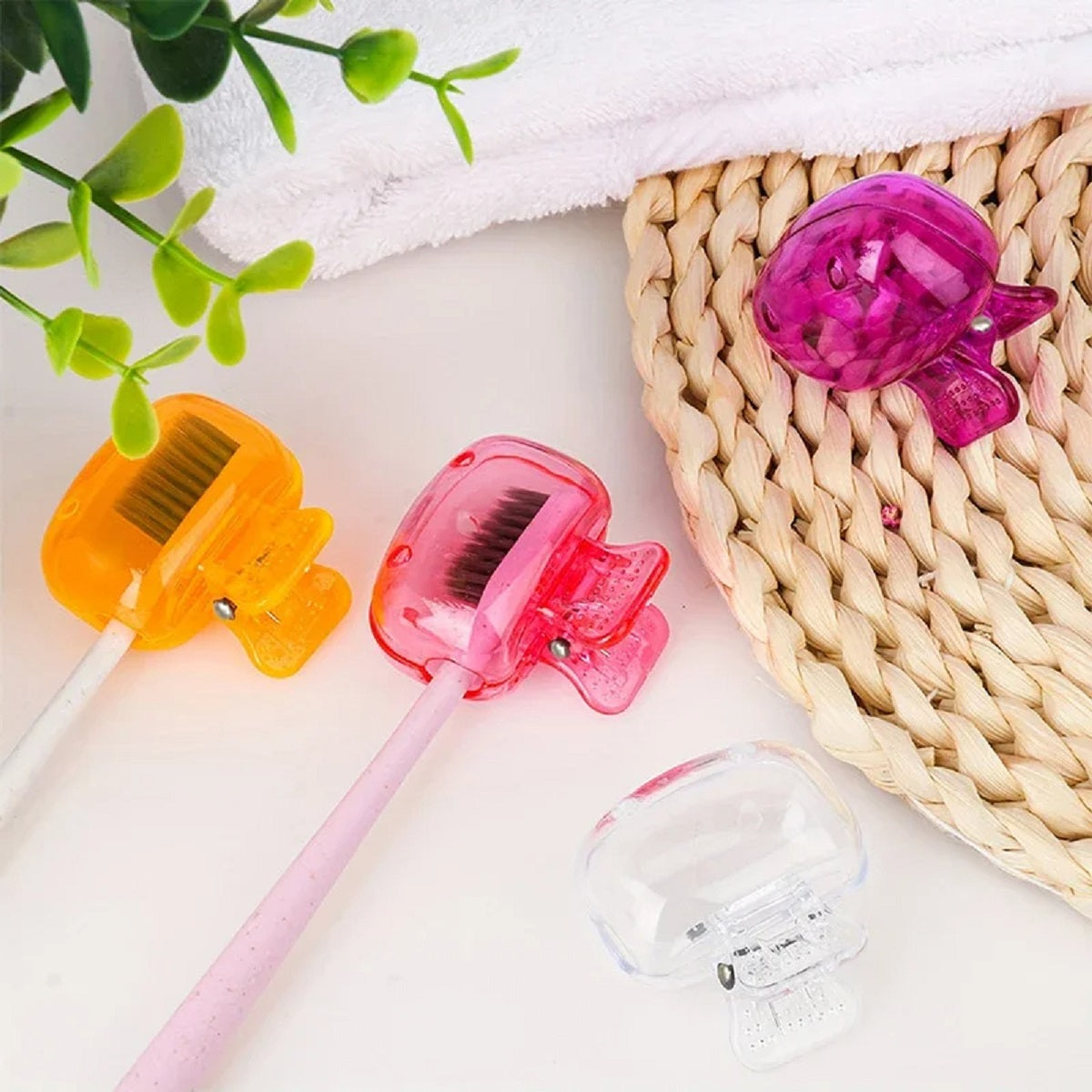 Portable Hygiene Cover for Travel Toothbrush - Protective Cap