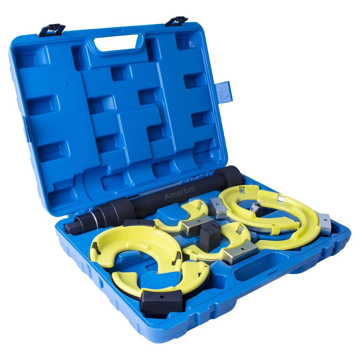Coil Spring Compressor Set - Macpherson Fork Extractor with Swappable Tools