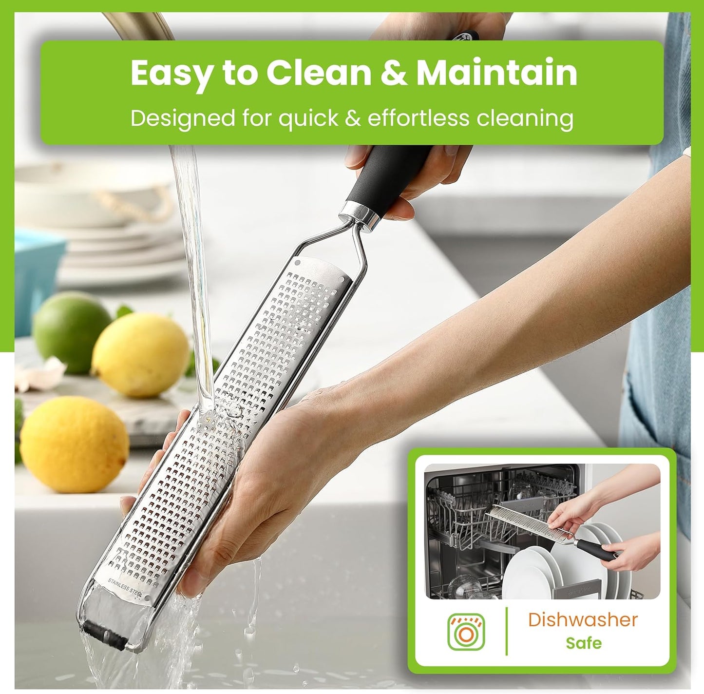Precision Zester with Sharp Angled Blades