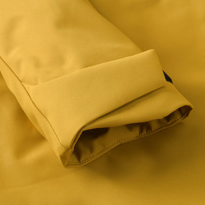 Waterproof Fleece Jacket for All - Thermal Raincoat for Winter Weather