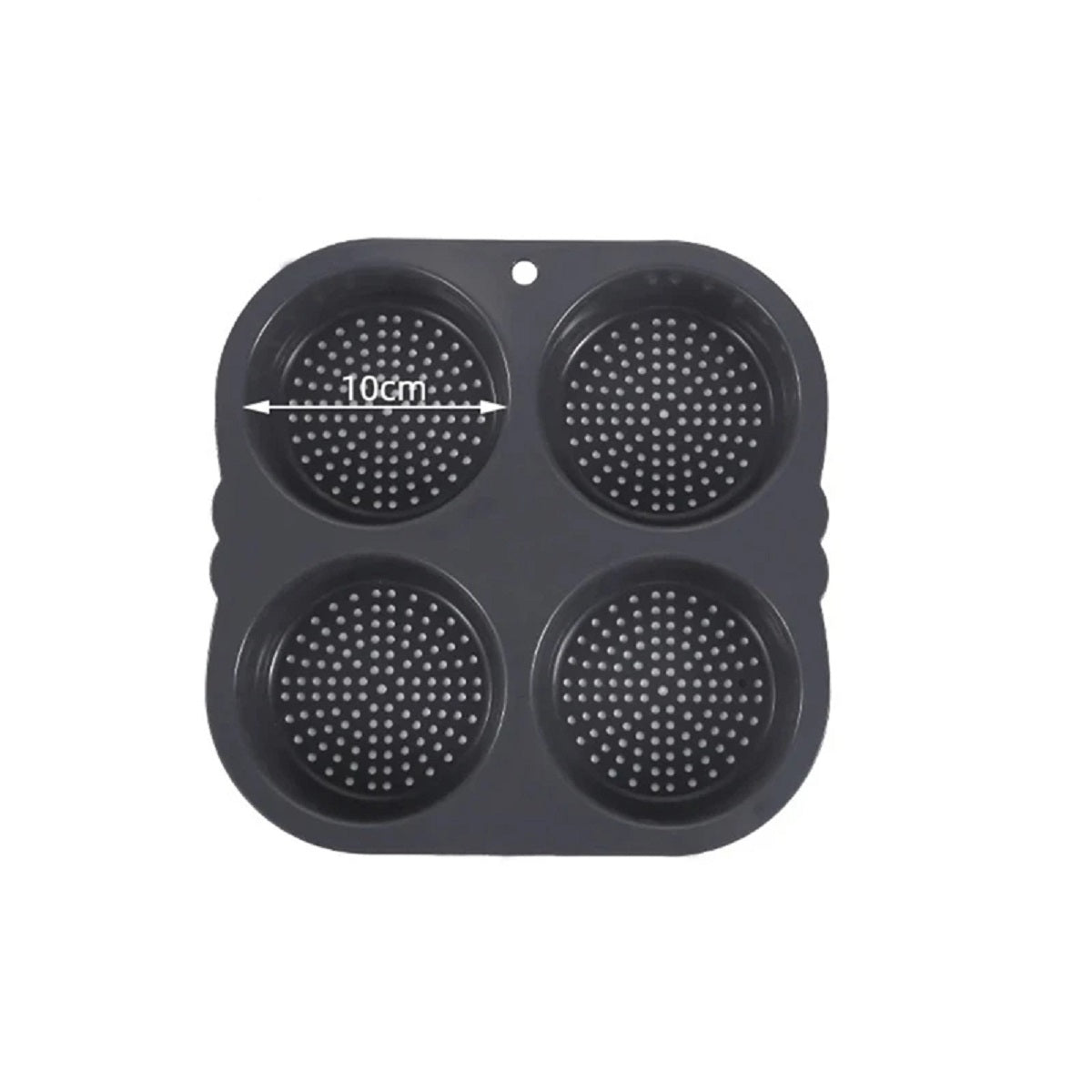 Silicone Baking Mold for Hamburger Buns - Non-Stick Bread Pan