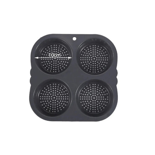 Silicone Baking Mold for Hamburger Buns - Non-Stick Bread Pan