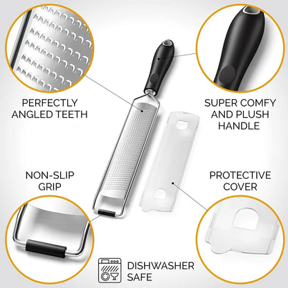 Precision Zester with Sharp Angled Blades