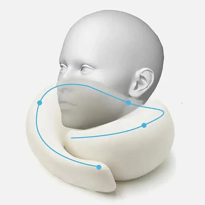 Neck Travel Pillow with U-Shaped Memory Foam Support