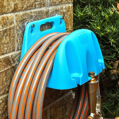 Garden Hose Rack - Wall-Mounted Organizer for Pipes