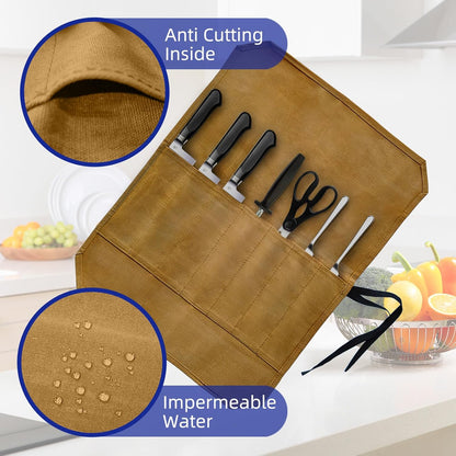 Stylish and Durable Knife Roll for Chefs and Enthusiasts