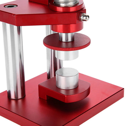 Watch Case Press Tool with Screw Mechanism - 20 Dies for Crystal Back