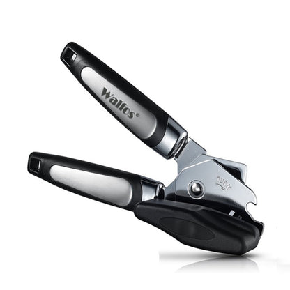 Manual Side-Cut Can Opener - Ergonomic Stainless Steel Tool