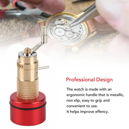 Brass and Steel Tool Kit for Watch Mainspring Winding and Repair