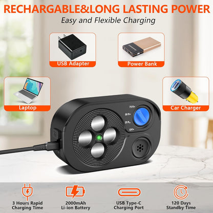 Automatic Training Device for Dog Bark Control - Ultrasonic Deterrent