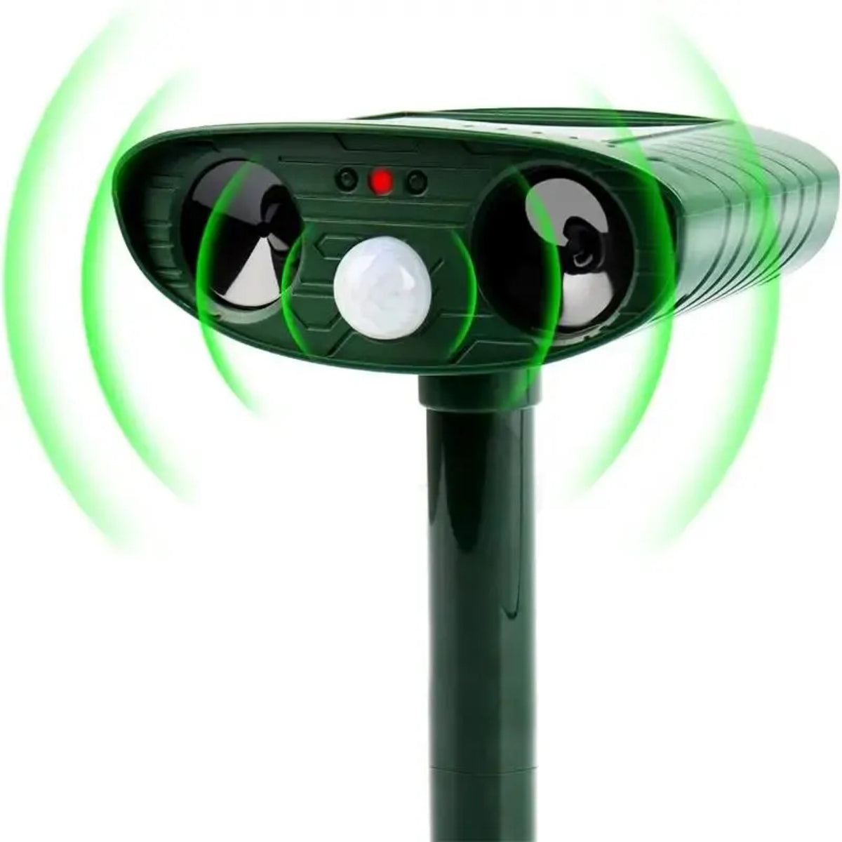 Waterproof Solar-Powered Ultrasonic Repellent for Cats and Dogs in Garden