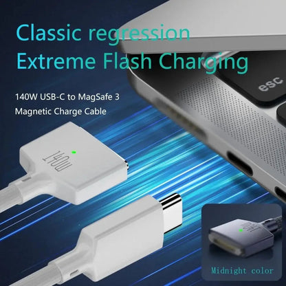 2M 140W Charger for MacBook - USB-C to MagSafe Cable