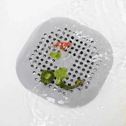 Silicone Drain Strainer - Prevents Floor Wetness and Captures Debris
