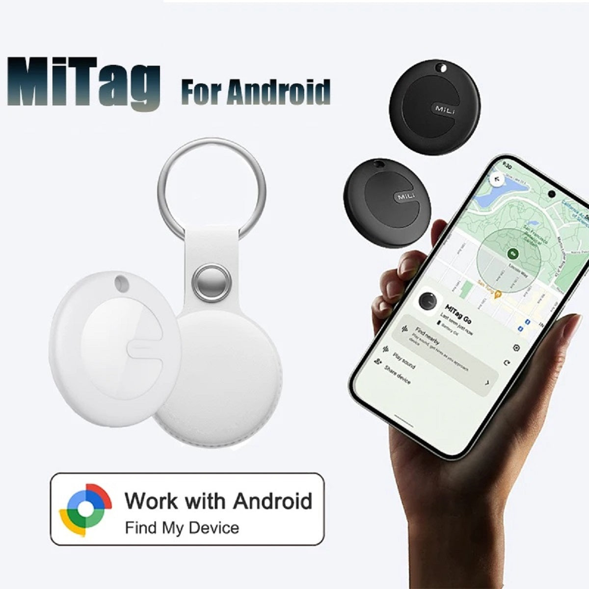 Bluetooth Pet Locator - Smart GPS Anti-Loss Tracker
