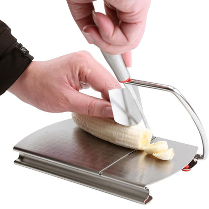 Cheese Cutter in Stainless Steel – Versatile Slicer with Measurement Scale