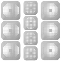 10-Pcs Grey