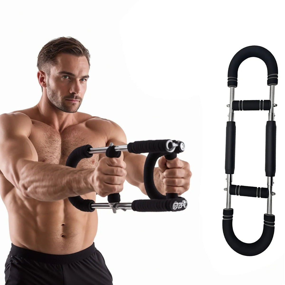 Adjustable Spring Workout Tool for Upper Body Training – Arms, Chest, Shoulders