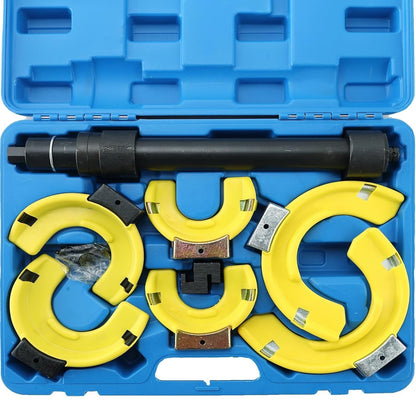 Coil Spring Compressor Set - Macpherson Fork Extractor with Swappable Tools