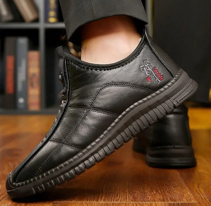 Waterproof Non-Slip Platform Boots for Men - Warm Winter Work Footwear