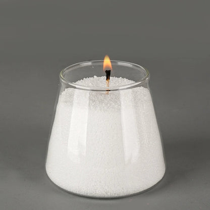 Snowflake Pearl White Sand Wax for Ice Flower DIY Candles