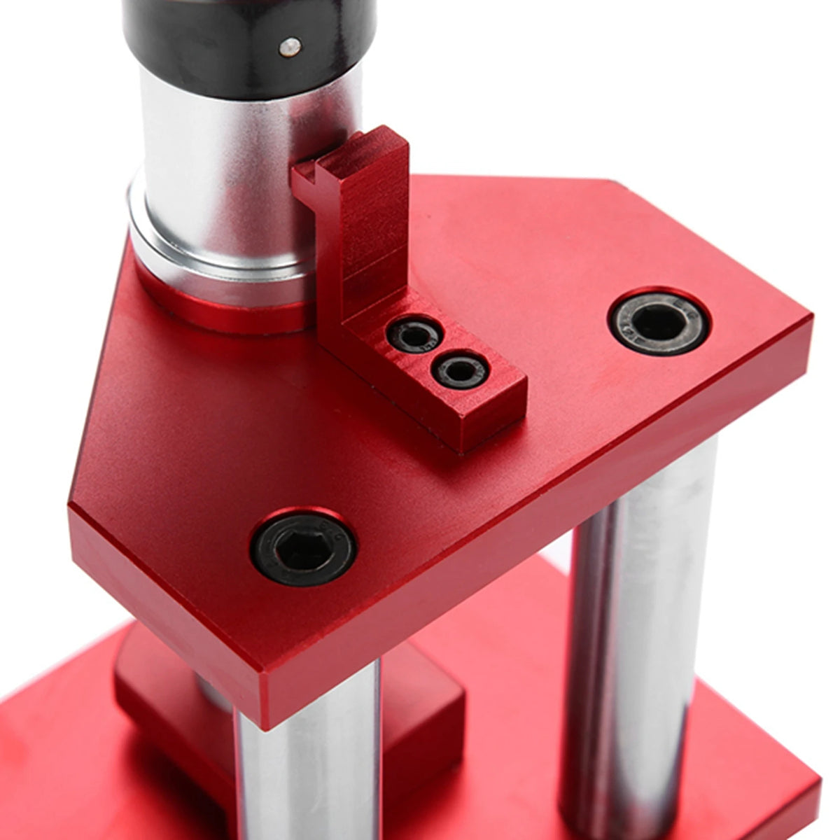 Watch Case Press Tool with Screw Mechanism - 20 Dies for Crystal Back