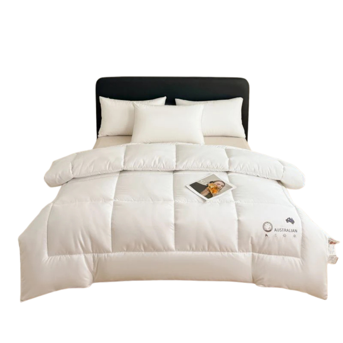 All-Season Thick Heating Blanket - Ultra-Fine Wool Quilt