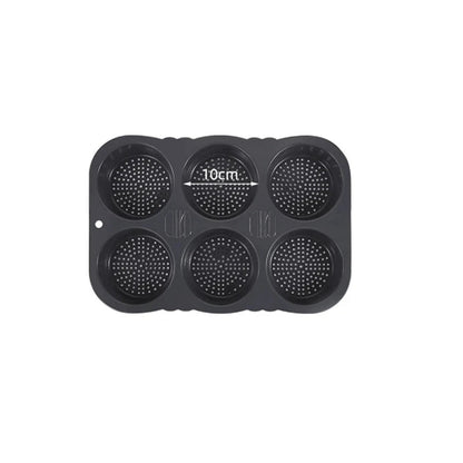 Silicone Baking Mold for Hamburger Buns - Non-Stick Bread Pan