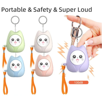 Self-Defense Keychain Alarm - Personal Safety Siren for Women and Girls