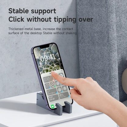 Adjustable Foldable Phone Holder with Box and Opener - Multifunctional Stand