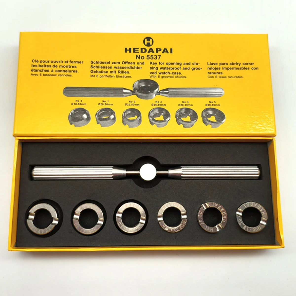 Watch Back Case Opener Tool - Screwdriver Wrench for Cover Removal